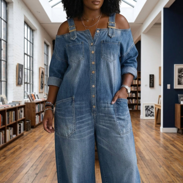 Celeste Off Shoulder Jumpsuit