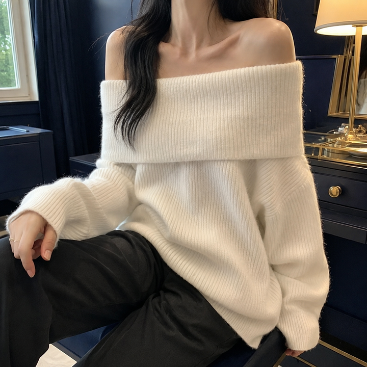 Aubrey Off-Shoulder Sweater