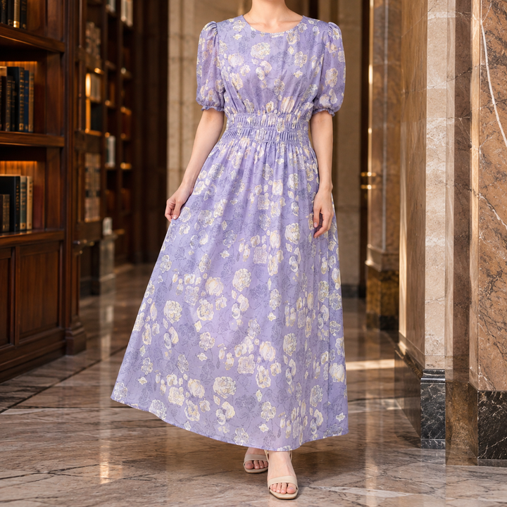 Liliane Smocked Maxi Dress