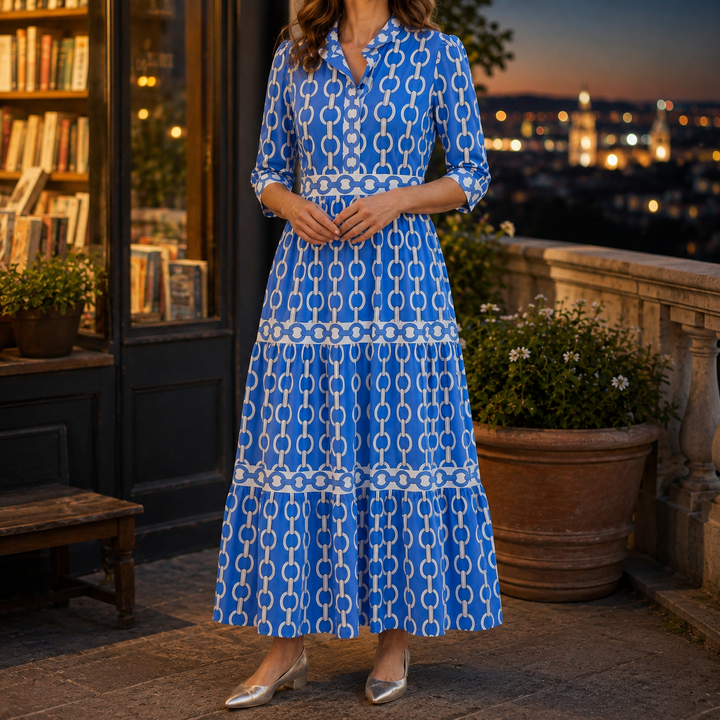 Alba Tiered Maxi Dress
