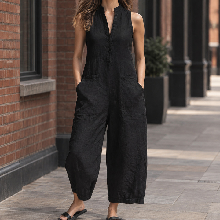 Melisande Barrel Leg Jumpsuit