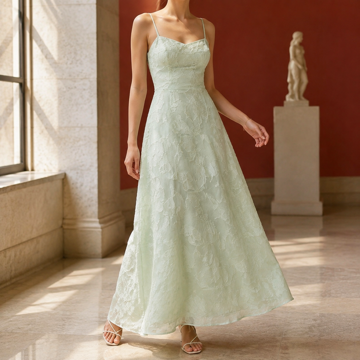 Fabienne Textured Maxi Dress