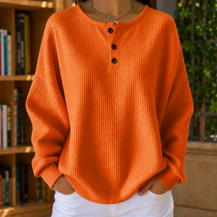 Annabel-Louise Waffle Sweater