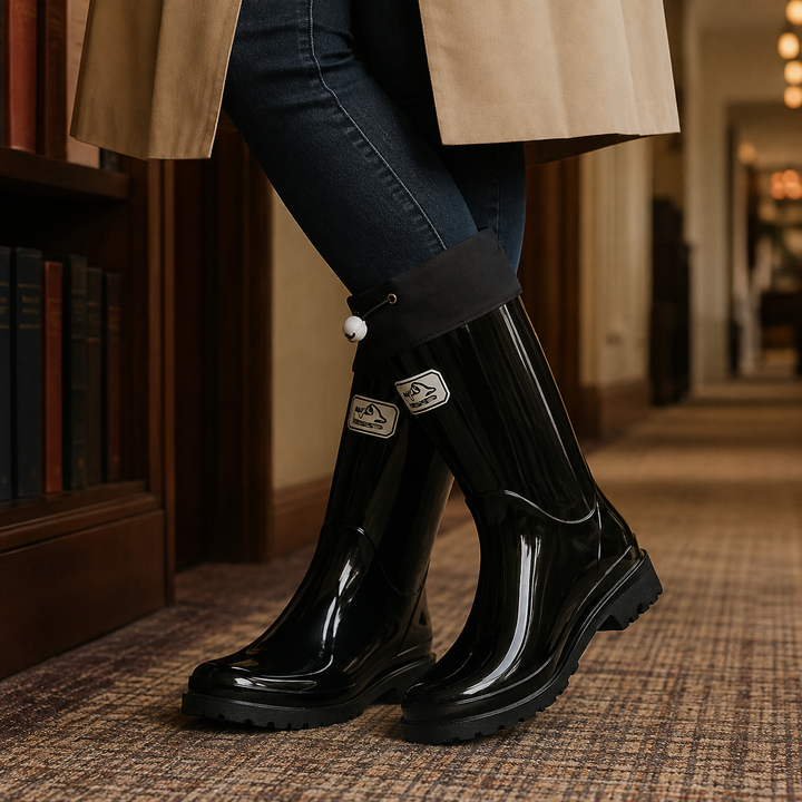 Caffaro Drawstring Rain Boots