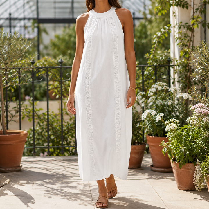 Priscilla Lace Midi Dress