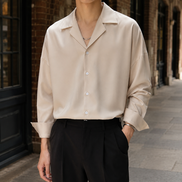 Maurice Cuban Collar Shirt