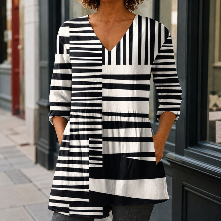 Ada-Rose V-Neck Blouse