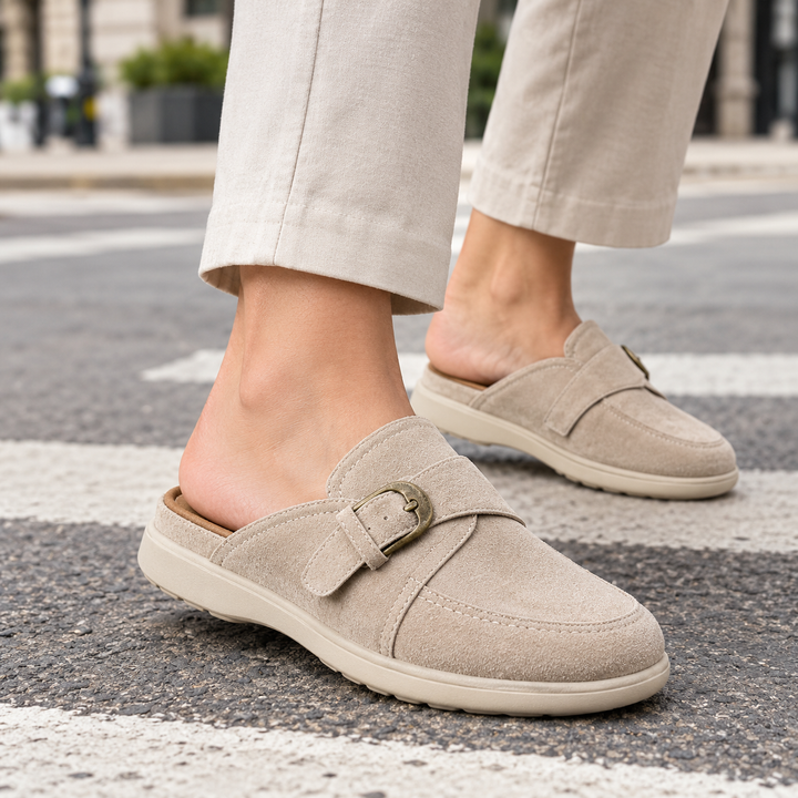 Morosini Buckle Mules