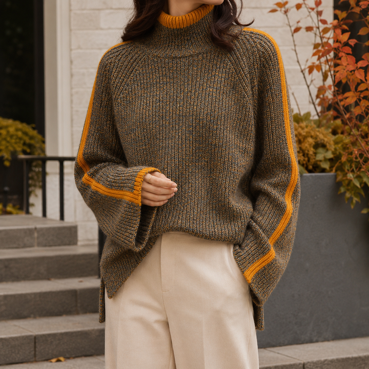 Ilaria-Claire Roll Neck Sweater