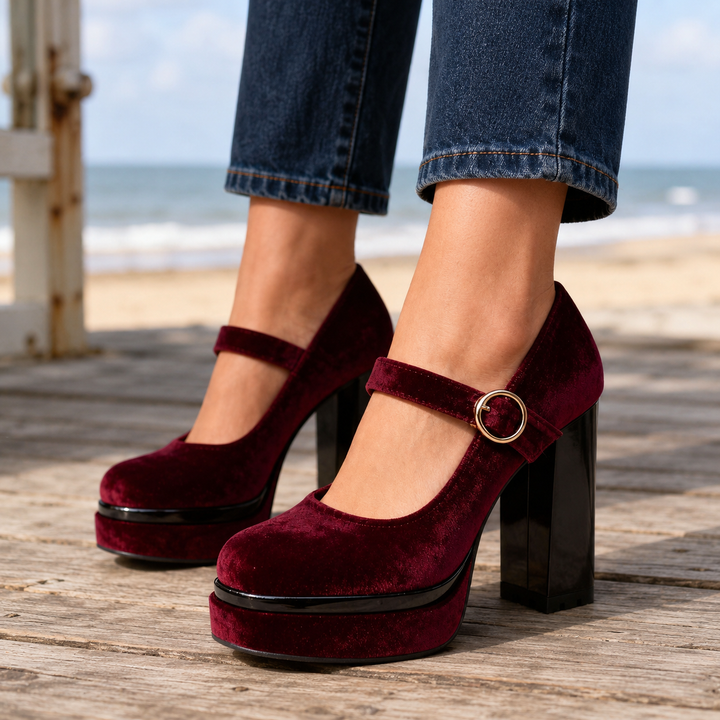 Gori Mary Jane Heels