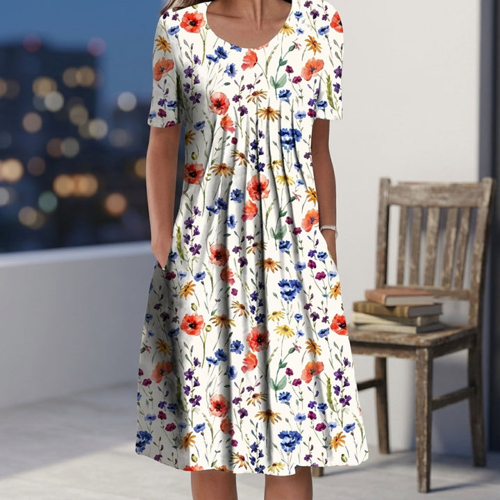 Celeste Gathered Dress