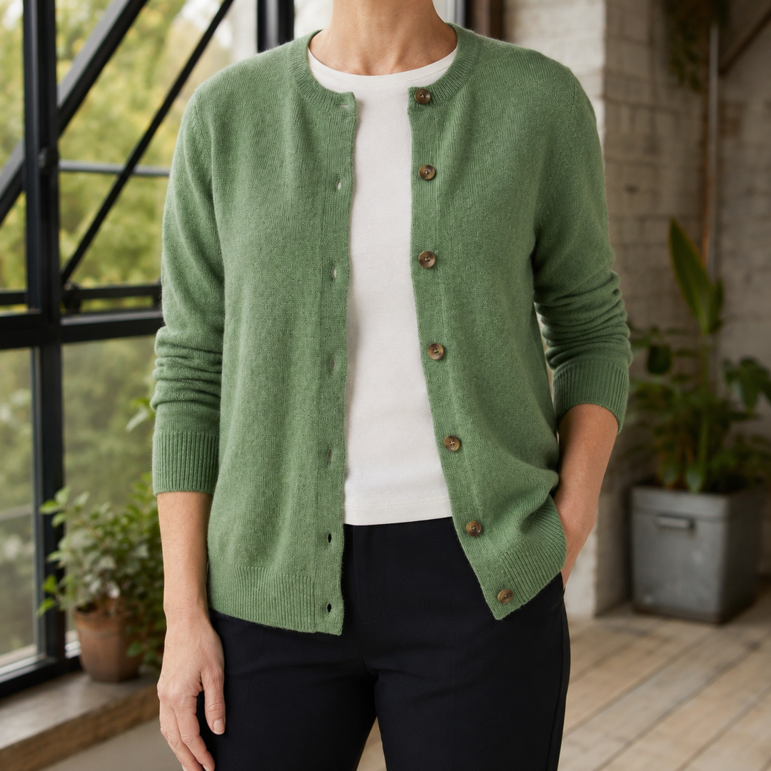 Annabel-Jane Buttoned Cardigan