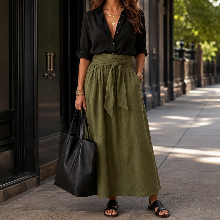 Alessia Tie Waist Set