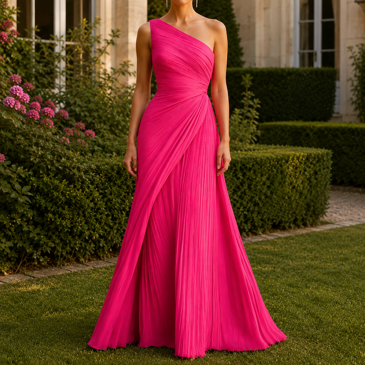 Leonie-Mae One-Shoulder Dress