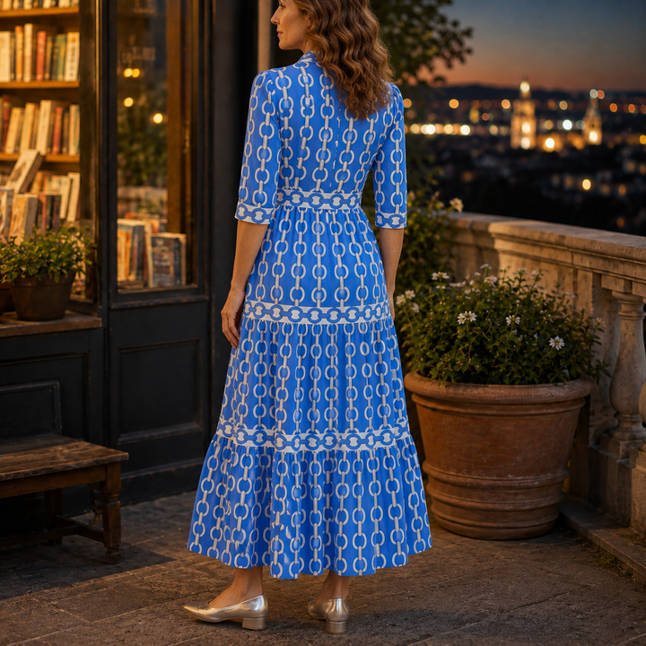 Alba Tiered Maxi Dress
