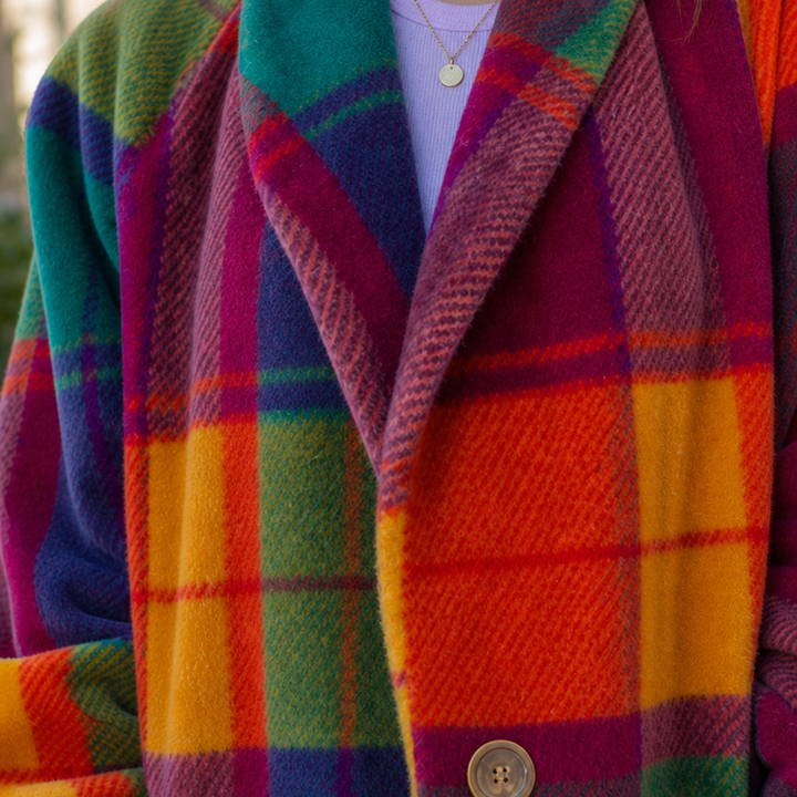 Solene-Mae Plaid Coat