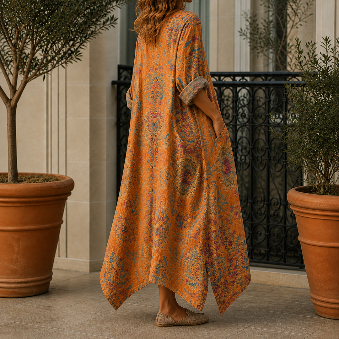 Cosima-Louise Balloon Hem Dress
