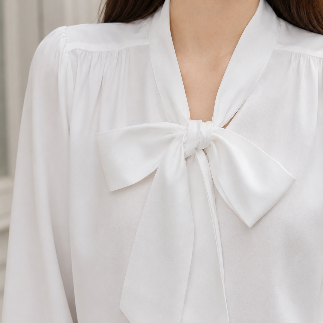 Ariane Bow Blouse