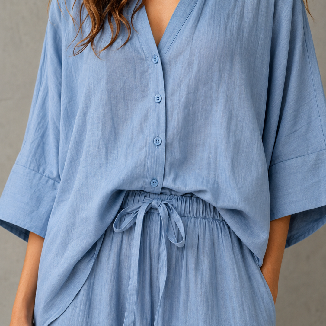 Modesty Relaxed Pants Set