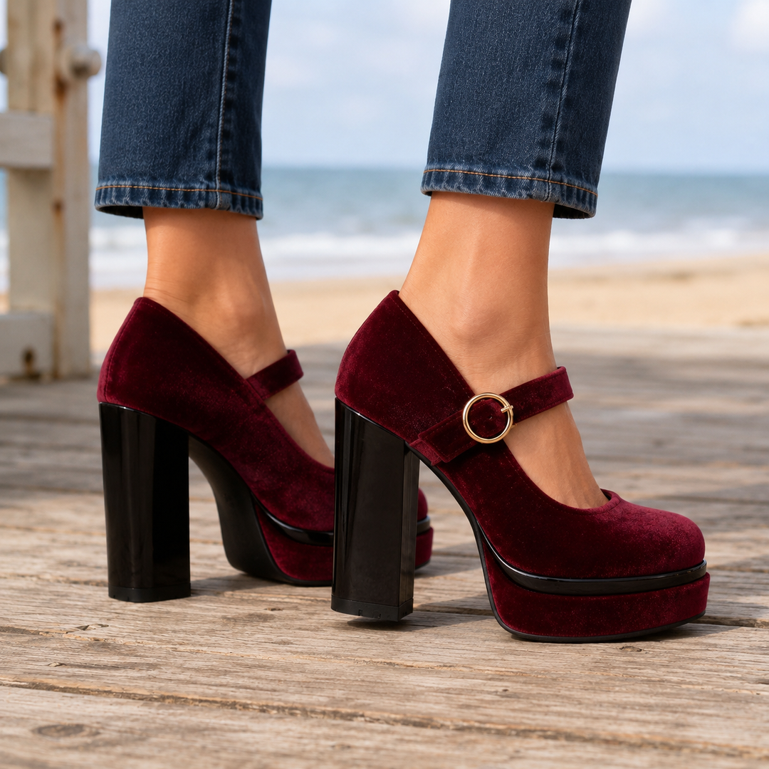 Gori Mary Jane Heels