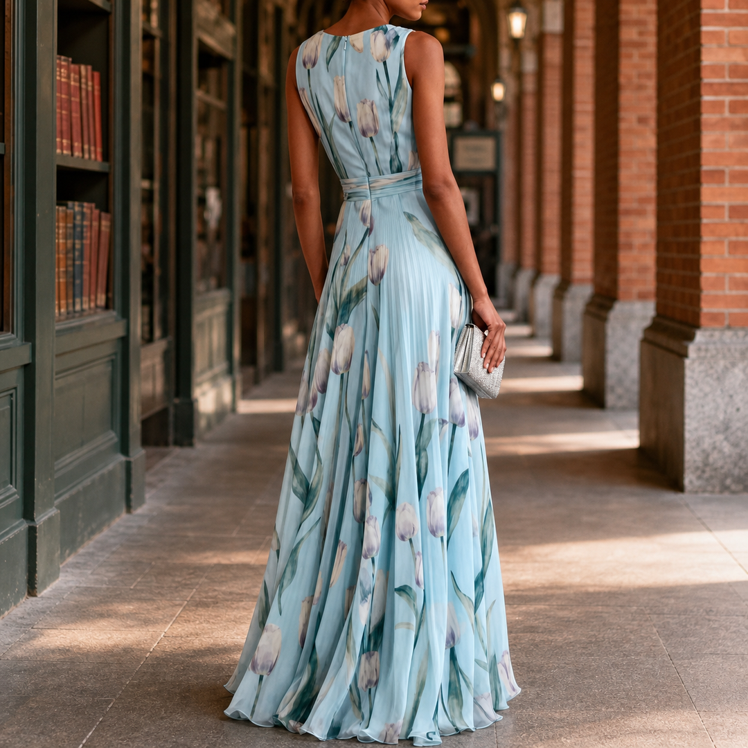 Annabel-Lane Deep V Dress