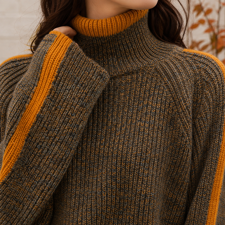 Ilaria-Claire Roll Neck Sweater