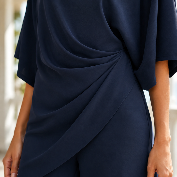 Katia-Sage Draped Set