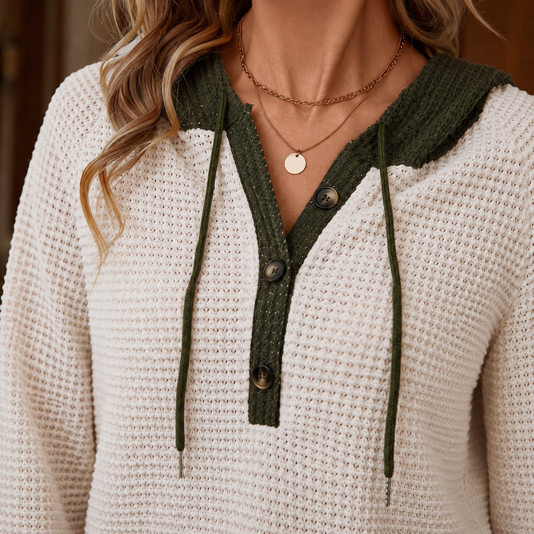 Honora-Rae Waffle Sweater