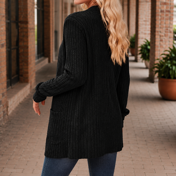 Grace-Kate Ribbed Cardigan