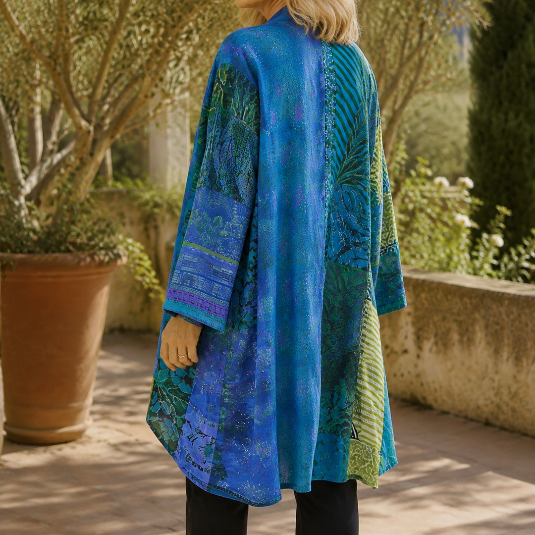 Celine-Sage Patchwork Cardigan