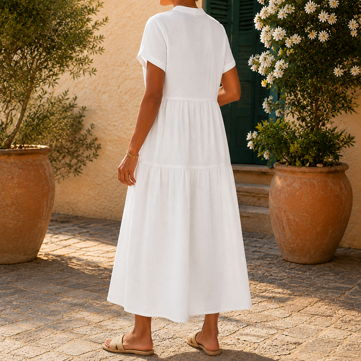 Isabella-Jane Tiered Maxi Dress