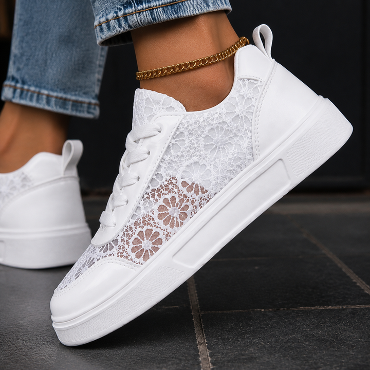Piras Floral Lace Sneakers