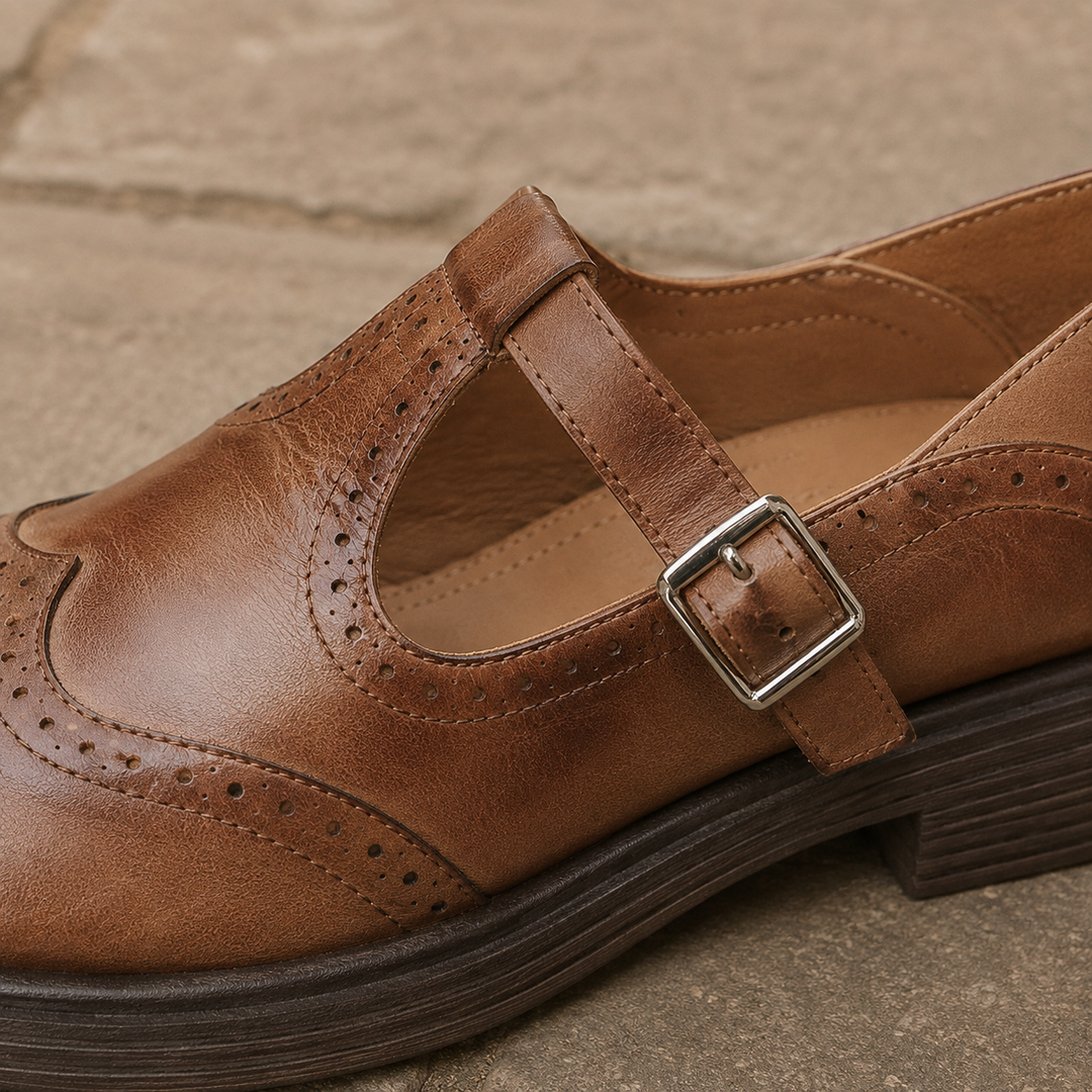 Veralli Brogue Mary Janes