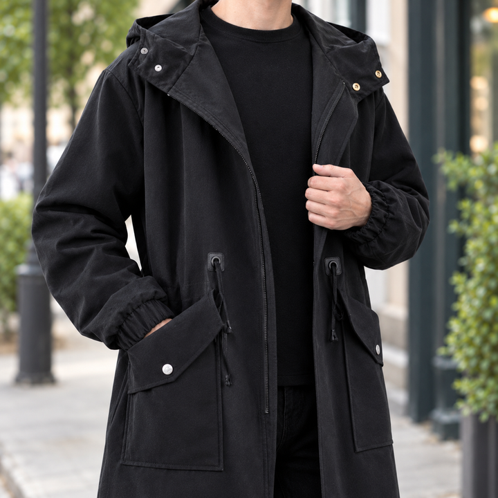 Augustin Hooded Overcoat