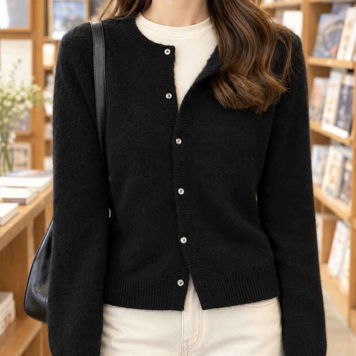 Augustine Round Neck Cardigan