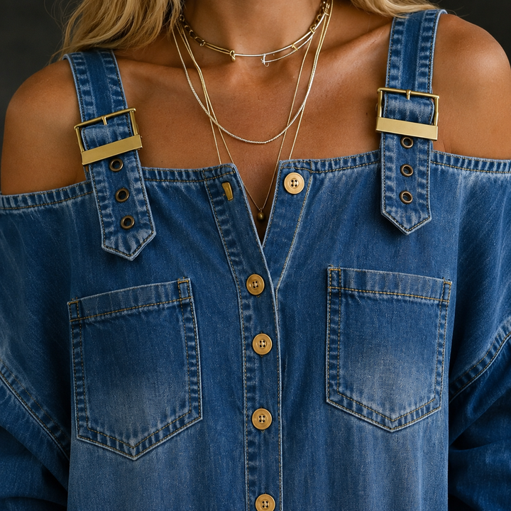 Talia-Jane Off Shoulder Jumpsuit