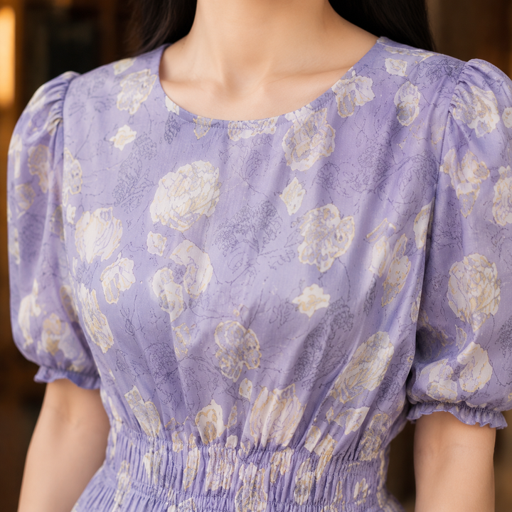 Liliane Smocked Maxi Dress
