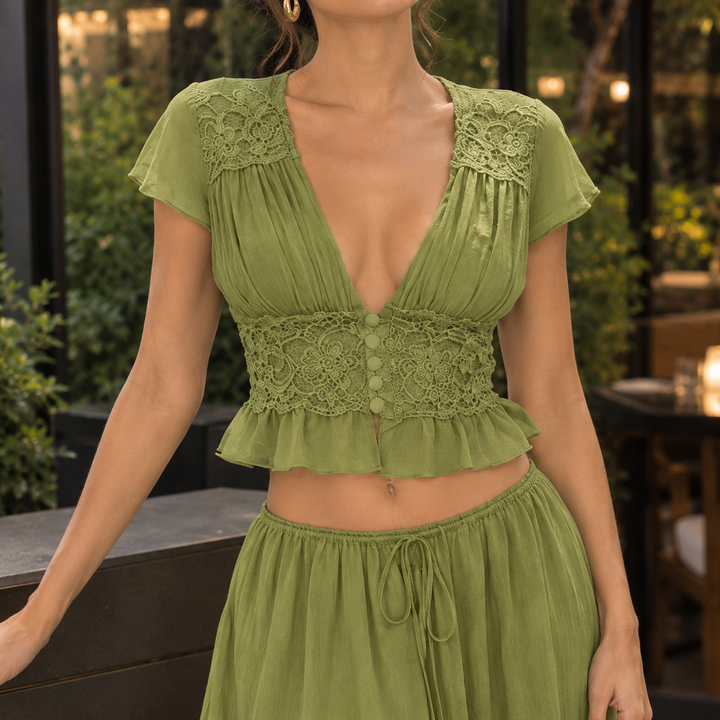 Marguerite-Eve Lace Set