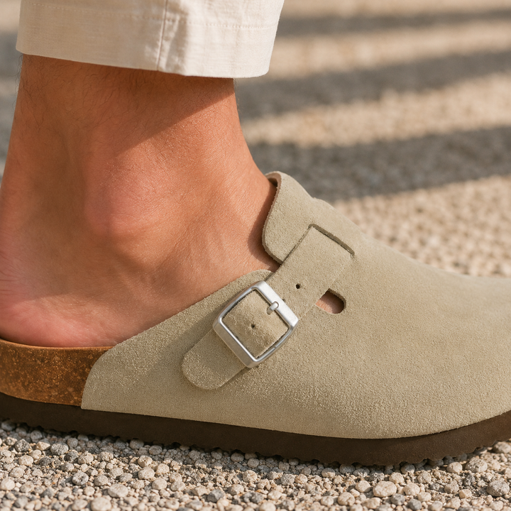 Barletta Buckle Clogs
