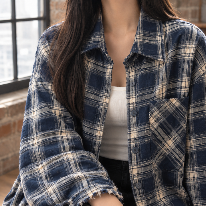 Godiva Plaid Overshirt