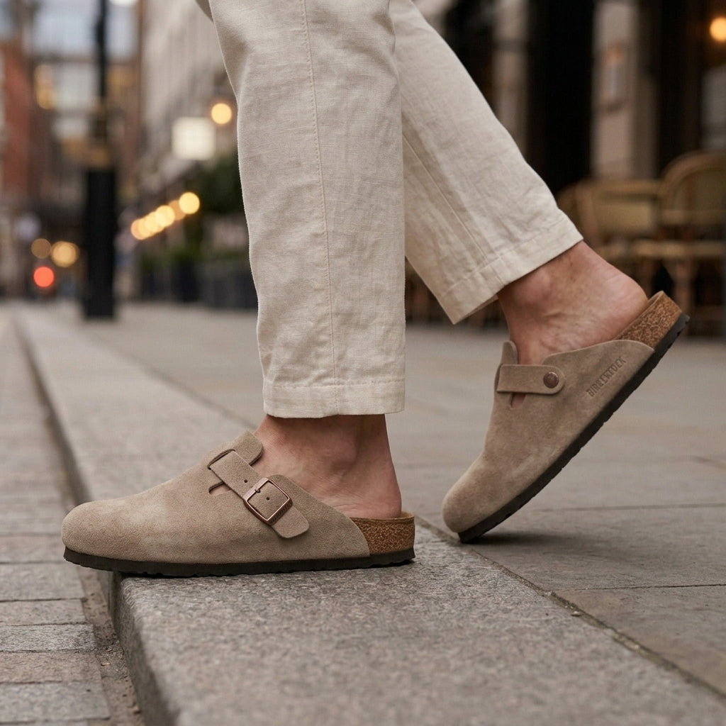Lorenzo Suede Mules