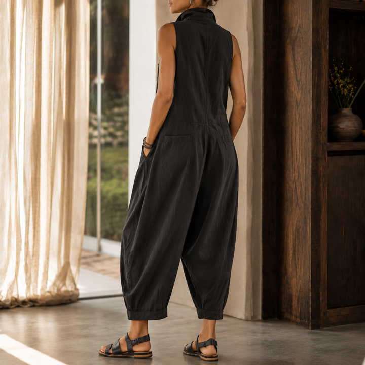 Colette-Rose Wide Leg Jumpsuit