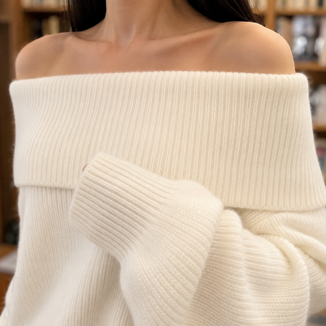 Mercedes Off-Shoulder Sweater