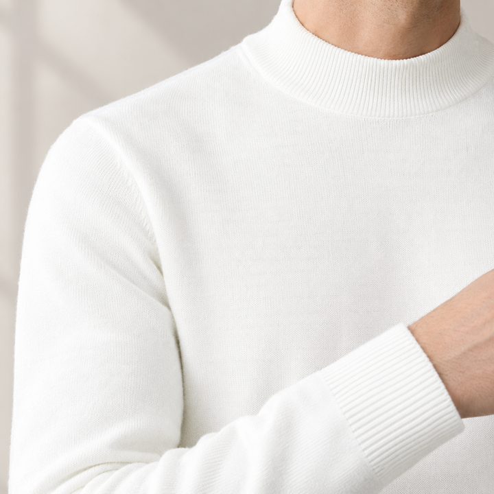 Alphonse Mock Neck Sweater