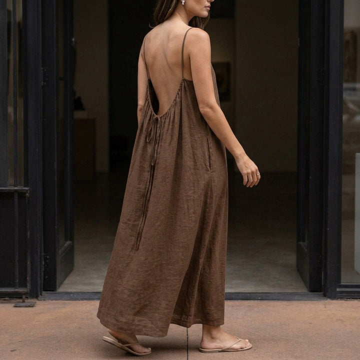 Romy Backless Maxi Dress