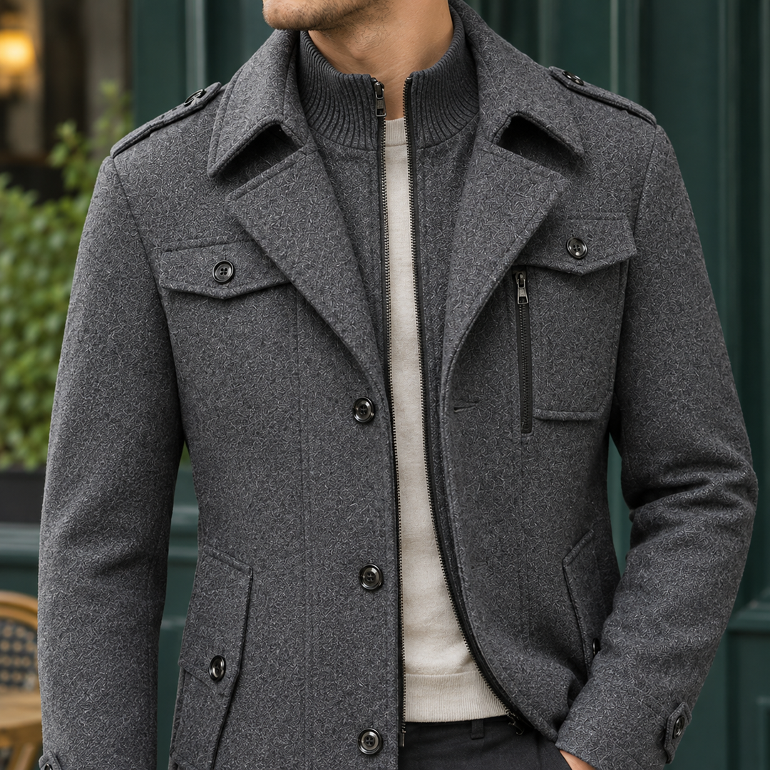Macaire Layered Jacket