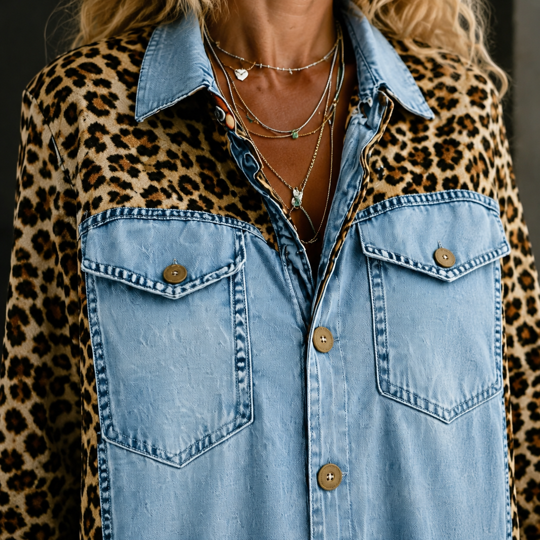 Valeria-Kate Leopard Jumpsuit