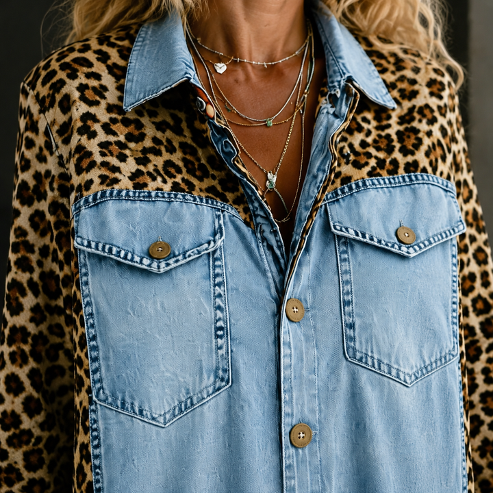 Valeria-Kate Leopard Jumpsuit