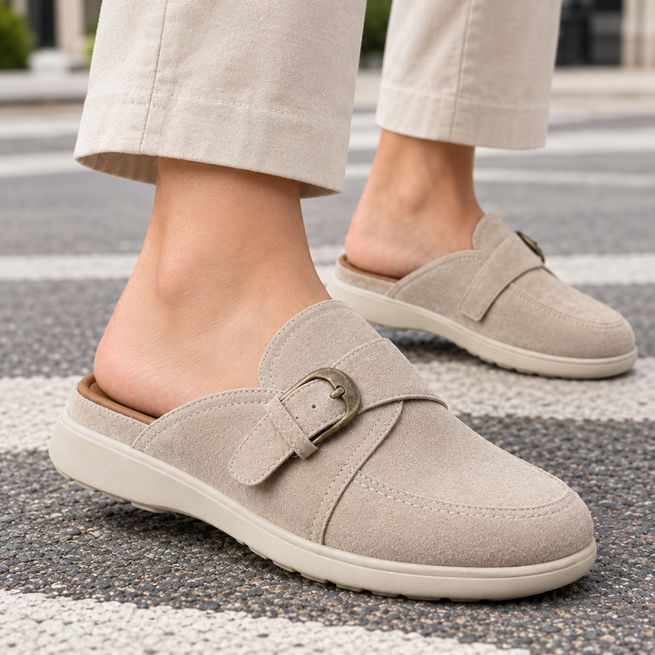 Morosini Buckle Mules