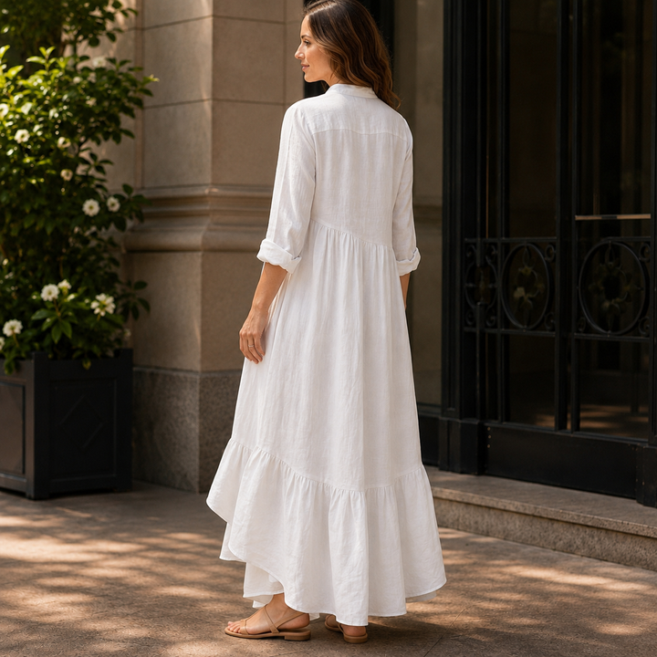Anais Ruffle Maxi Dress